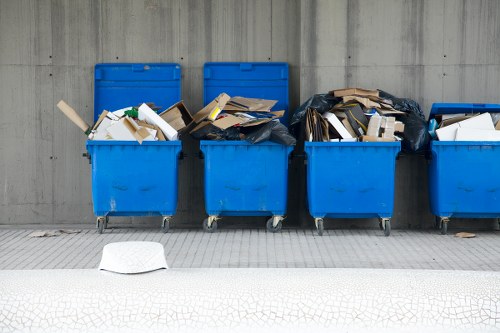 Eco-friendly disposal and recycling during clearance