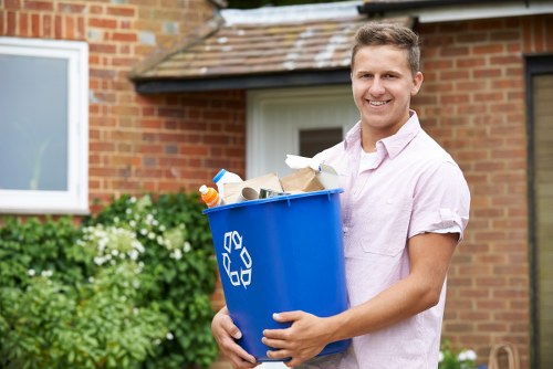 Recycling and responsible disposal during office clearance